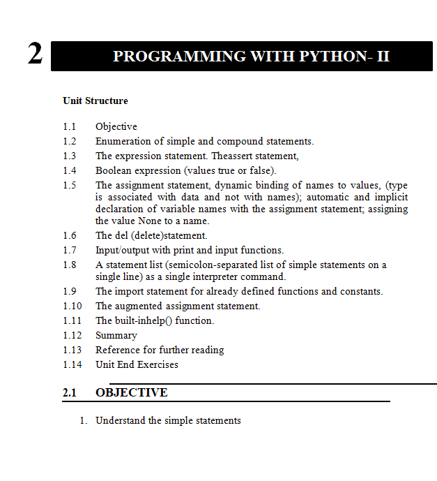 Programming with Python 2