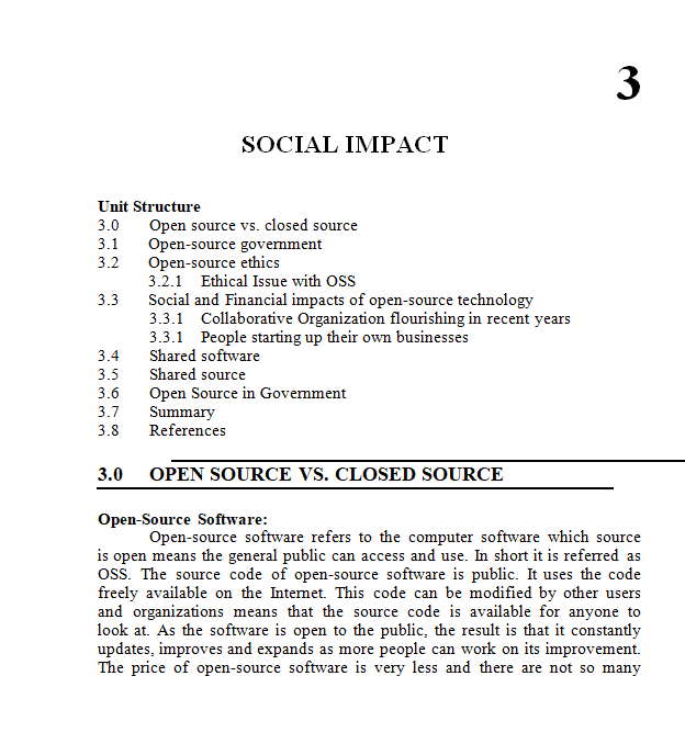 Social Impact FOSS