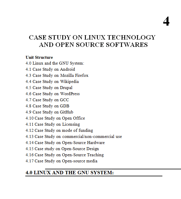 Case Study On Linux Technology