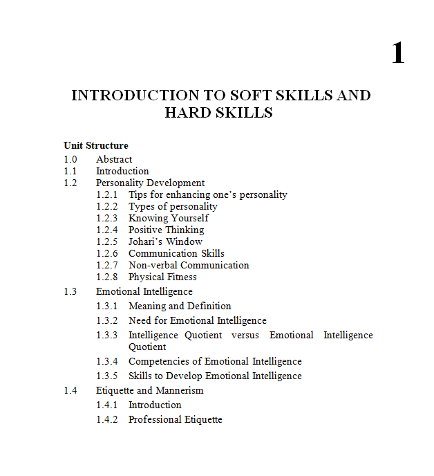 Introduction to Soft and Hard Skills