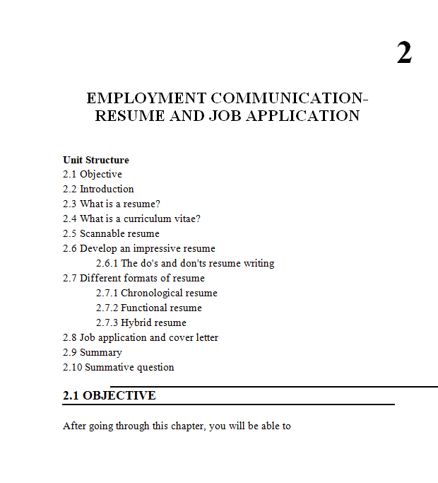 Employment Communication Resume and Jobs