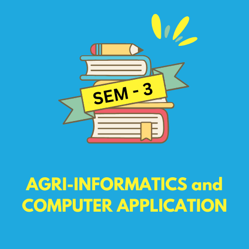 Agri-informatics and Computer Application